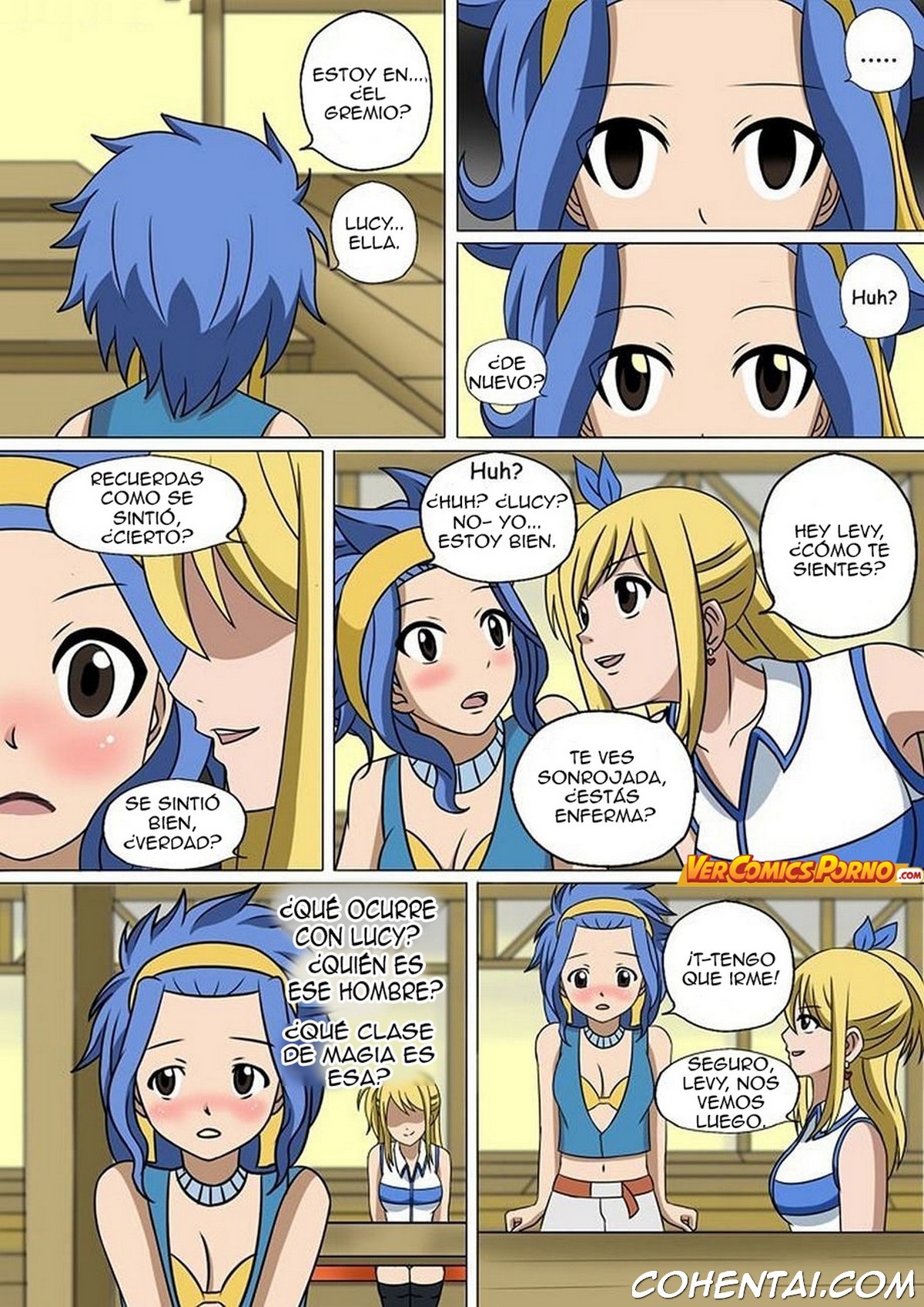 Fairy Hunting 2 (Fairy Tail) xxx comics manga porno doujin hentai español sexo 