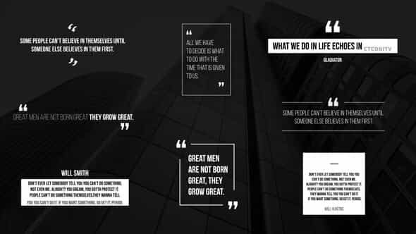 Modern Quotes | Premiere Pro - VideoHive 35220141