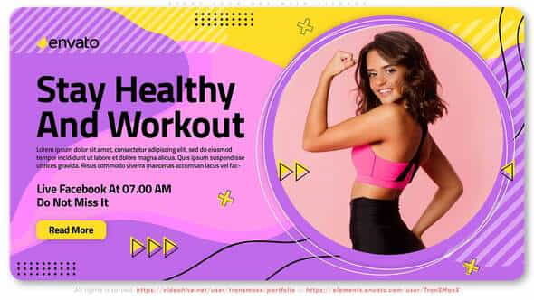 Start Your Day With Fitness. - VideoHive 32228866