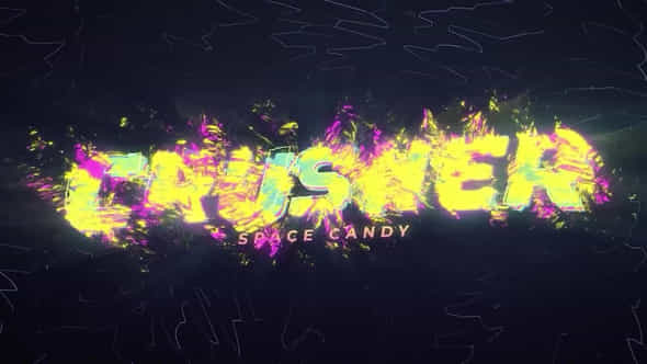 Space Crash Title - VideoHive 46796319
