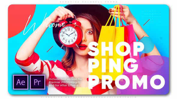 Shopping Colorful Promo - VideoHive 25719645