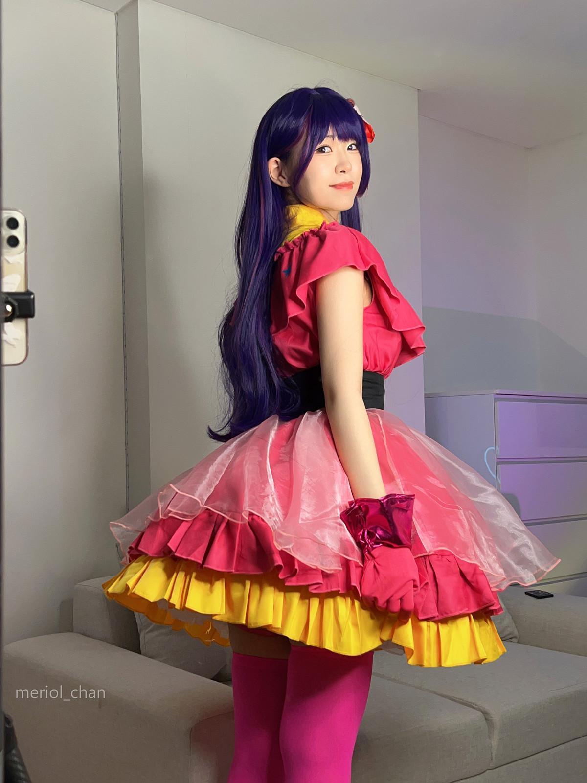 Cosplay MeriolChan 星野アイ Ai Hoshino(19)