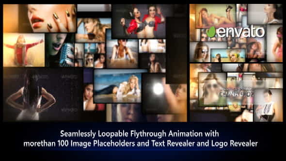 Photos Galaxy - Loopable Flythrough - VideoHive 8192453