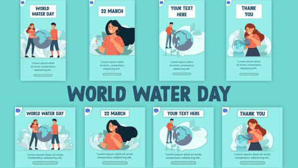 World Water Day - VideoHive 36759613
