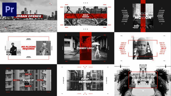 Urban OpenerRhythmic Modern - VideoHive 42181121