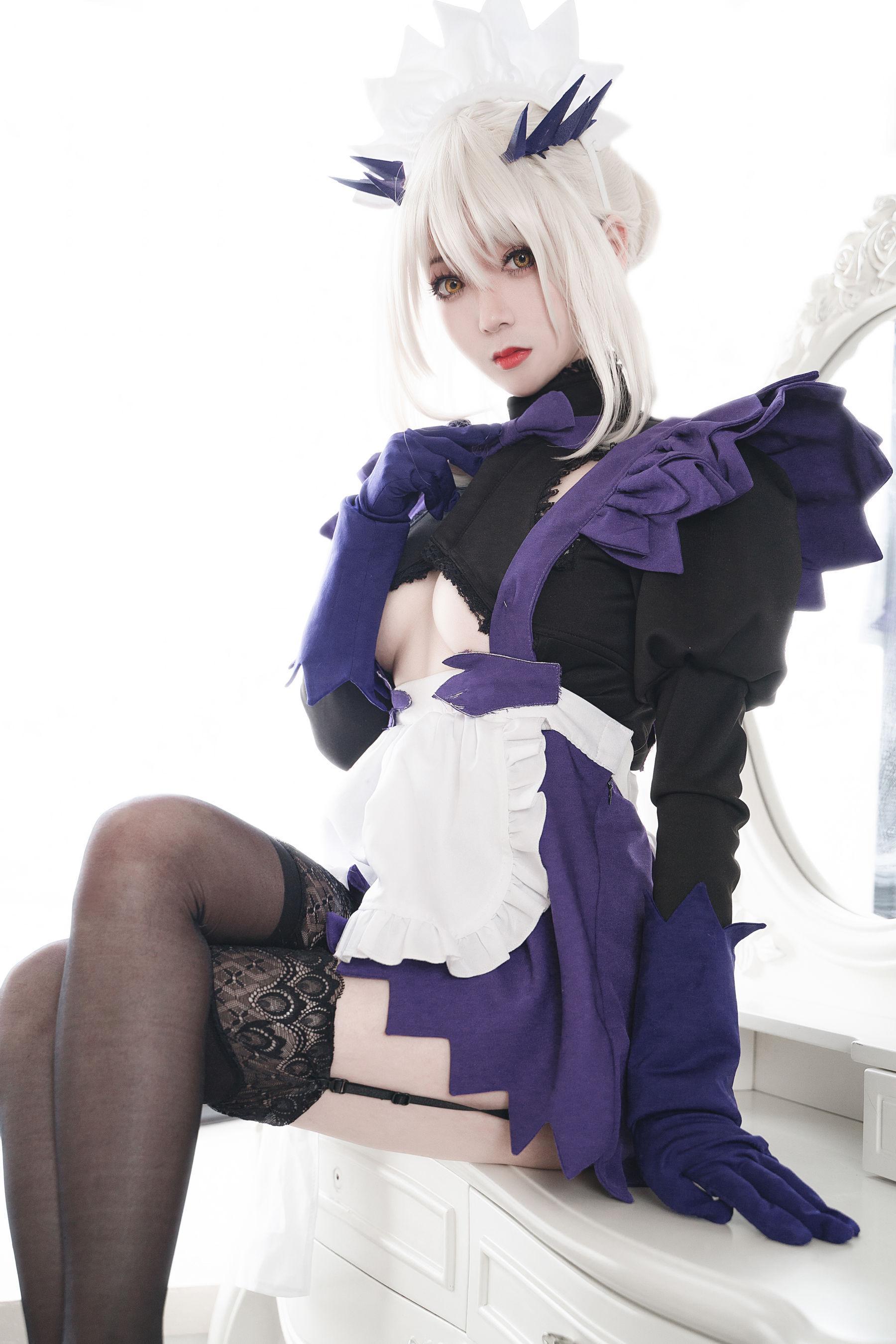 [Cosplay] 微博妹子无筝Ryou – 贞德女仆 写真集