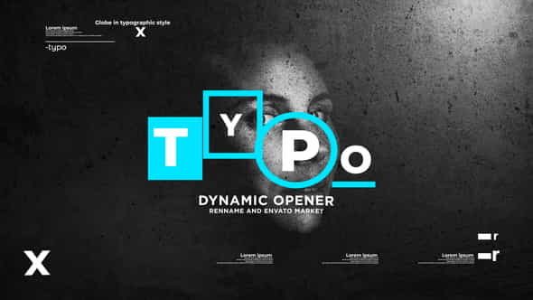 Typographic Dynamic Stomp Opener - VideoHive 24996258