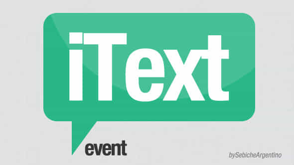 iText Event - VideoHive 5248973