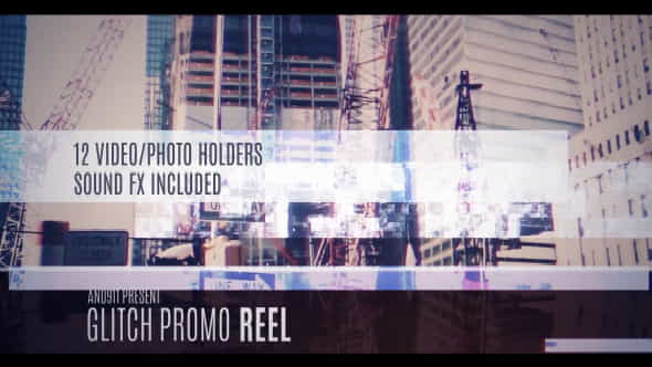 Glitch Promo Reel - VideoHive 11513309