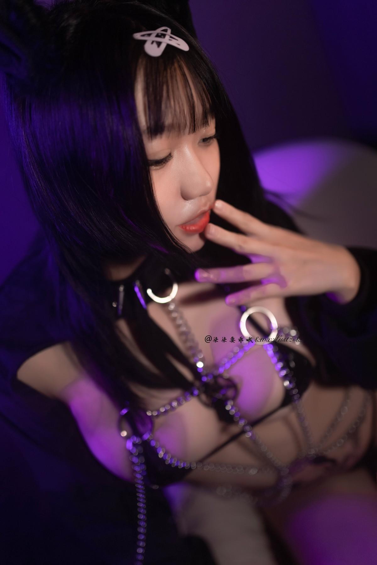 Cosplay 柒柒要乖哦 魅魔出差(6)