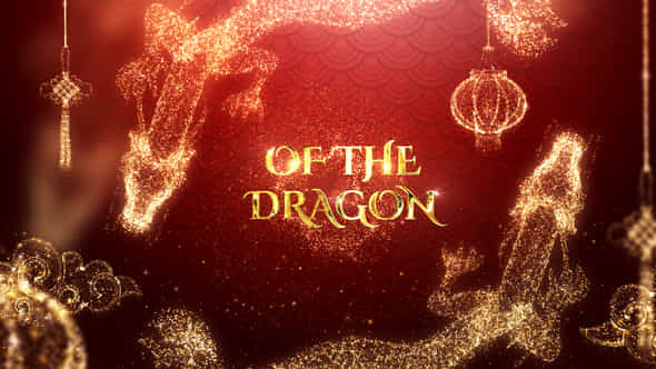 Chinese New Year Dragon Titles - VideoHive 50309950