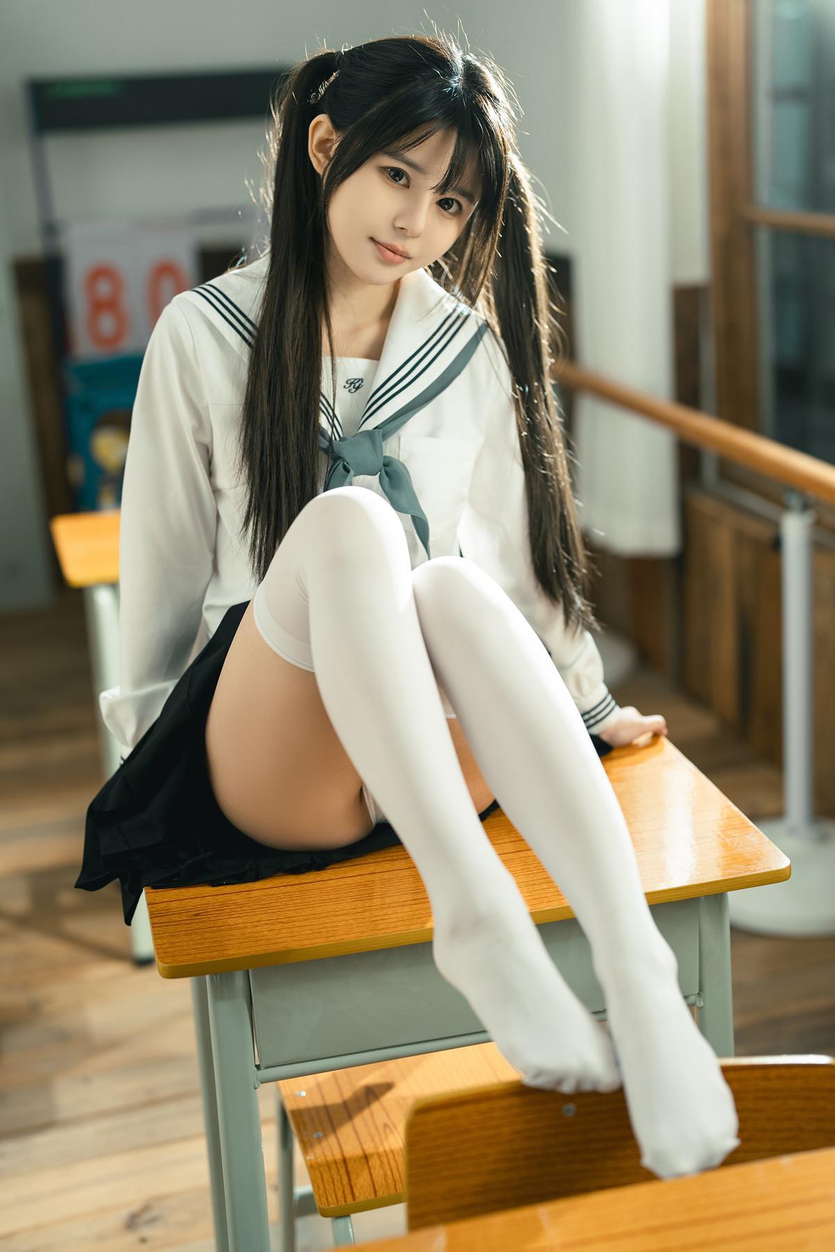 Cosplay Rua阮阮 授课中 In Class(28)