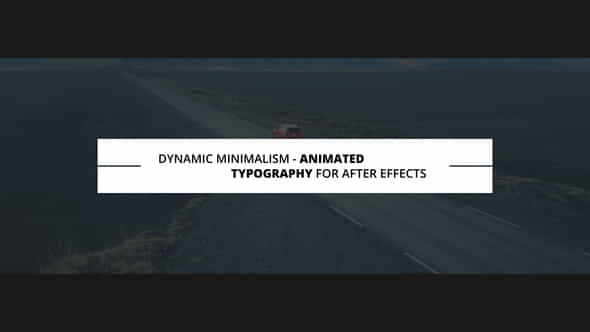 Dynamic Minimalism - VideoHive 23262824