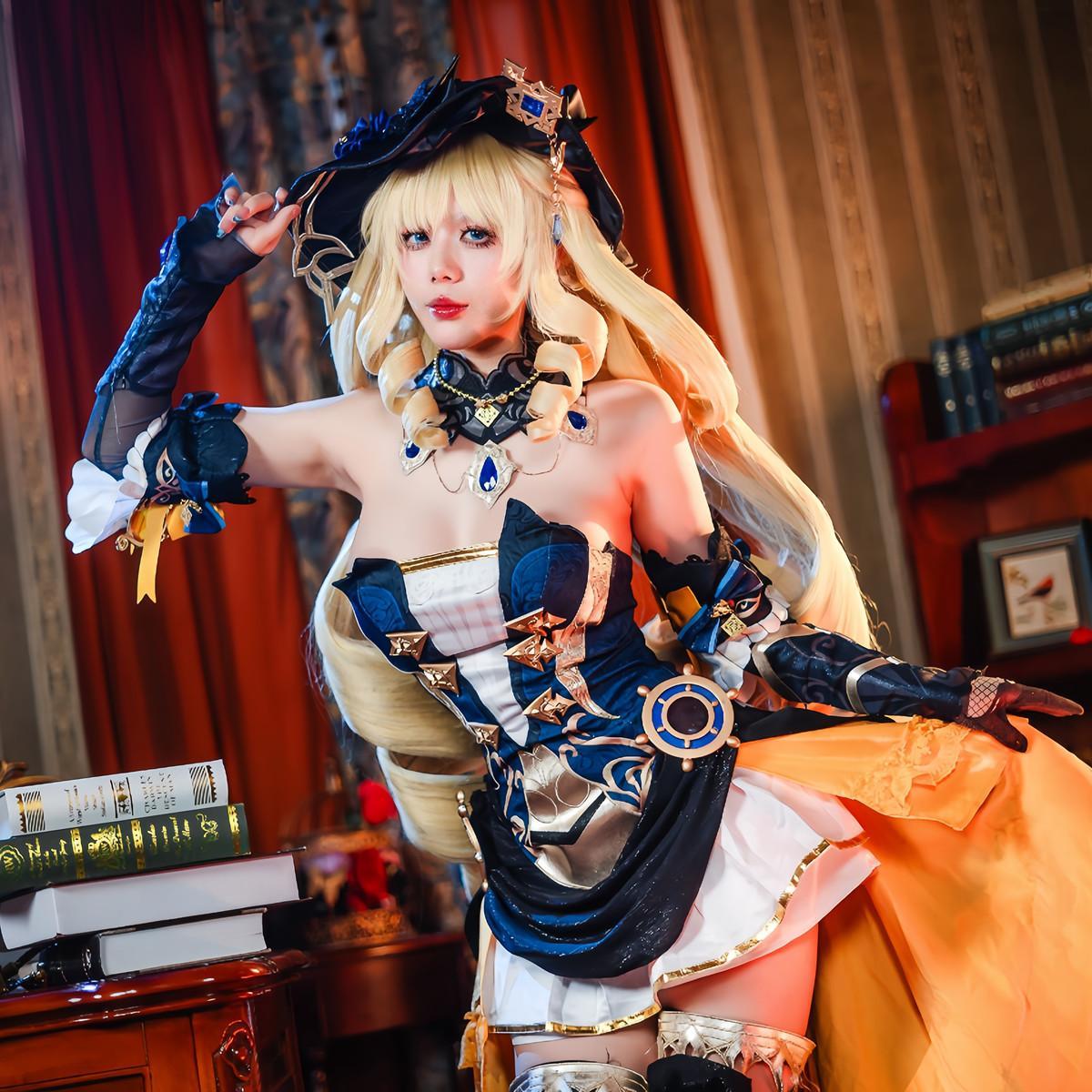 Cosplay 九言 原神 娜维娅 Navia – Genshin(4)