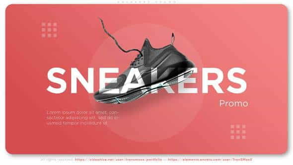 Sneakers Promo - VideoHive 33877815