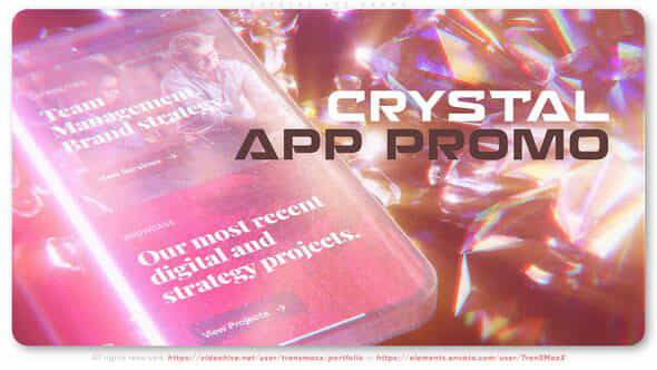 Crystal App Promo - VideoHive 44283811