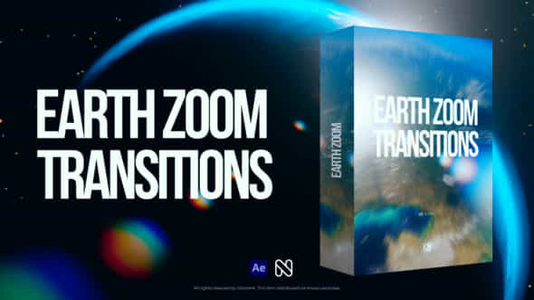 Earth Zoom Transitions - VideoHive 59534507