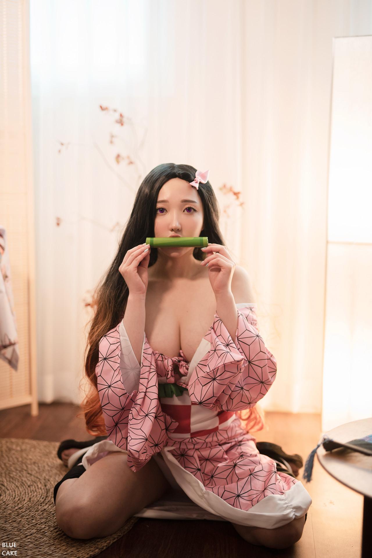 Son Yeeun 손예은, BLUECAKE ‘Pink Oni’ Set.01(13)