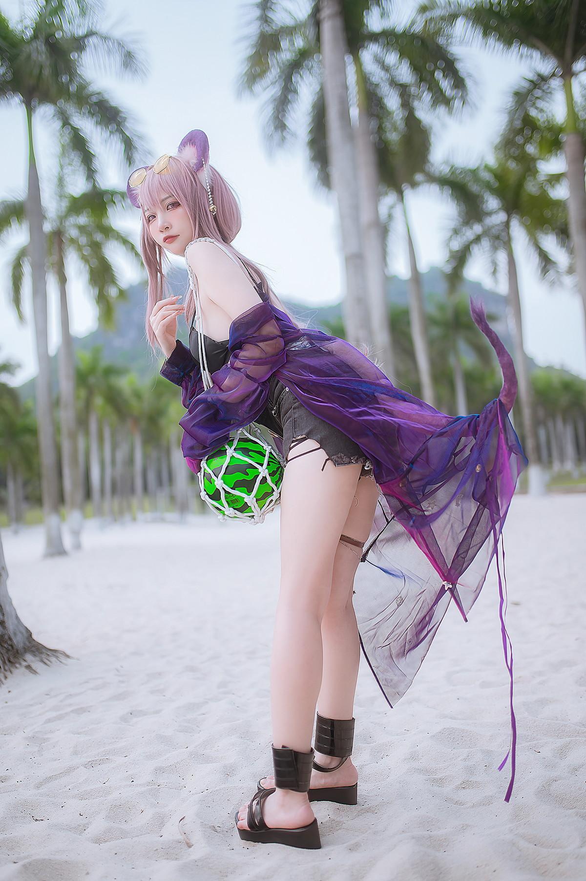 Cosplay 二佐Nisa 《泰拉夏日纪事》 佐佐林雨霞(23)