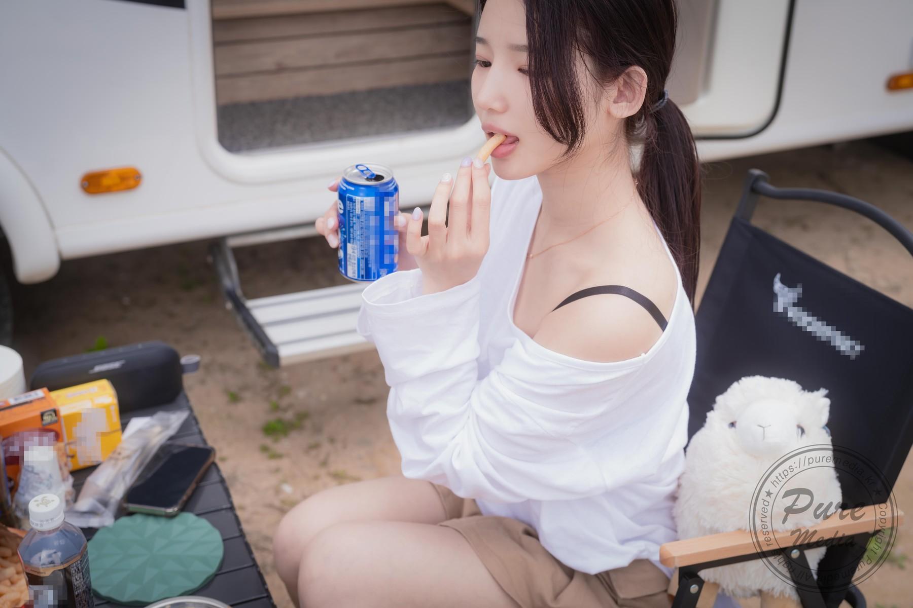 Yeha 예하, PURE MEDIA Vol.287 “Sex Vacation in Camping Car” Set.03(21)