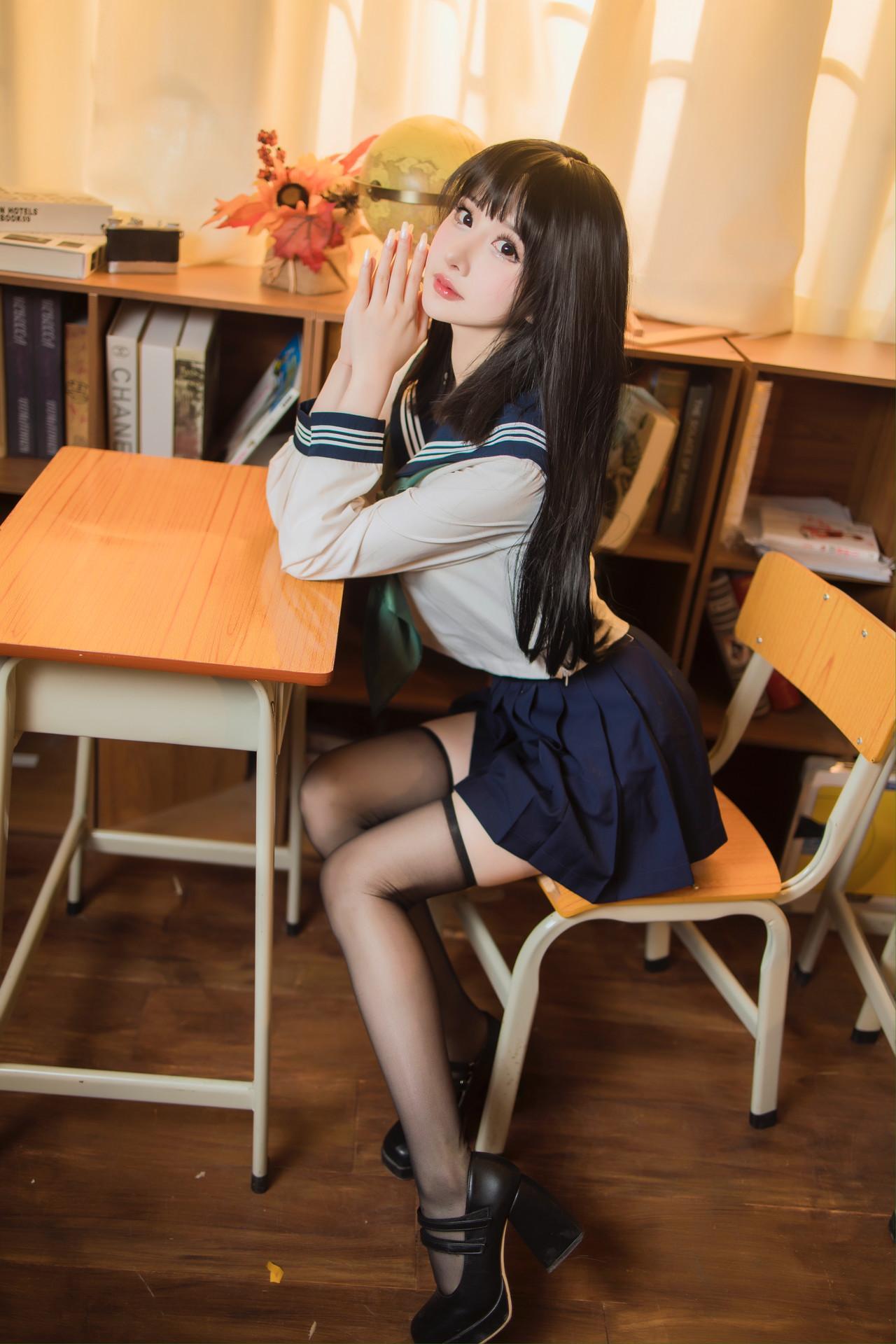 Cosplay 您的蛋蛋 反差学妹(13)