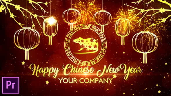 Chinese New Year Wishes - - VideoHive 23178225