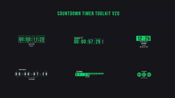 Countdown Timer Toolkit - VideoHive 45414482
