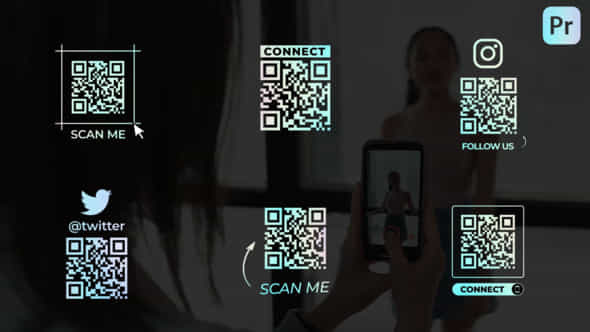 Social Media QR - VideoHive 42843151