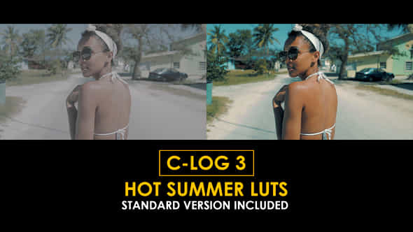 Clog3 Hot Summer And Standard Luts - VideoHive 51223296