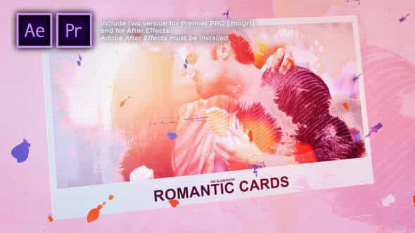 Romantic Cards Ink - VideoHive 30776314