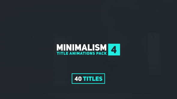 Minimalism 4 - VideoHive 15802092