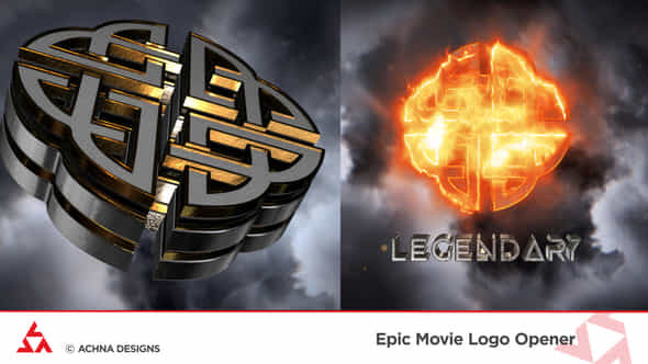 Epic Movie Logo Opener - VideoHive 53005715