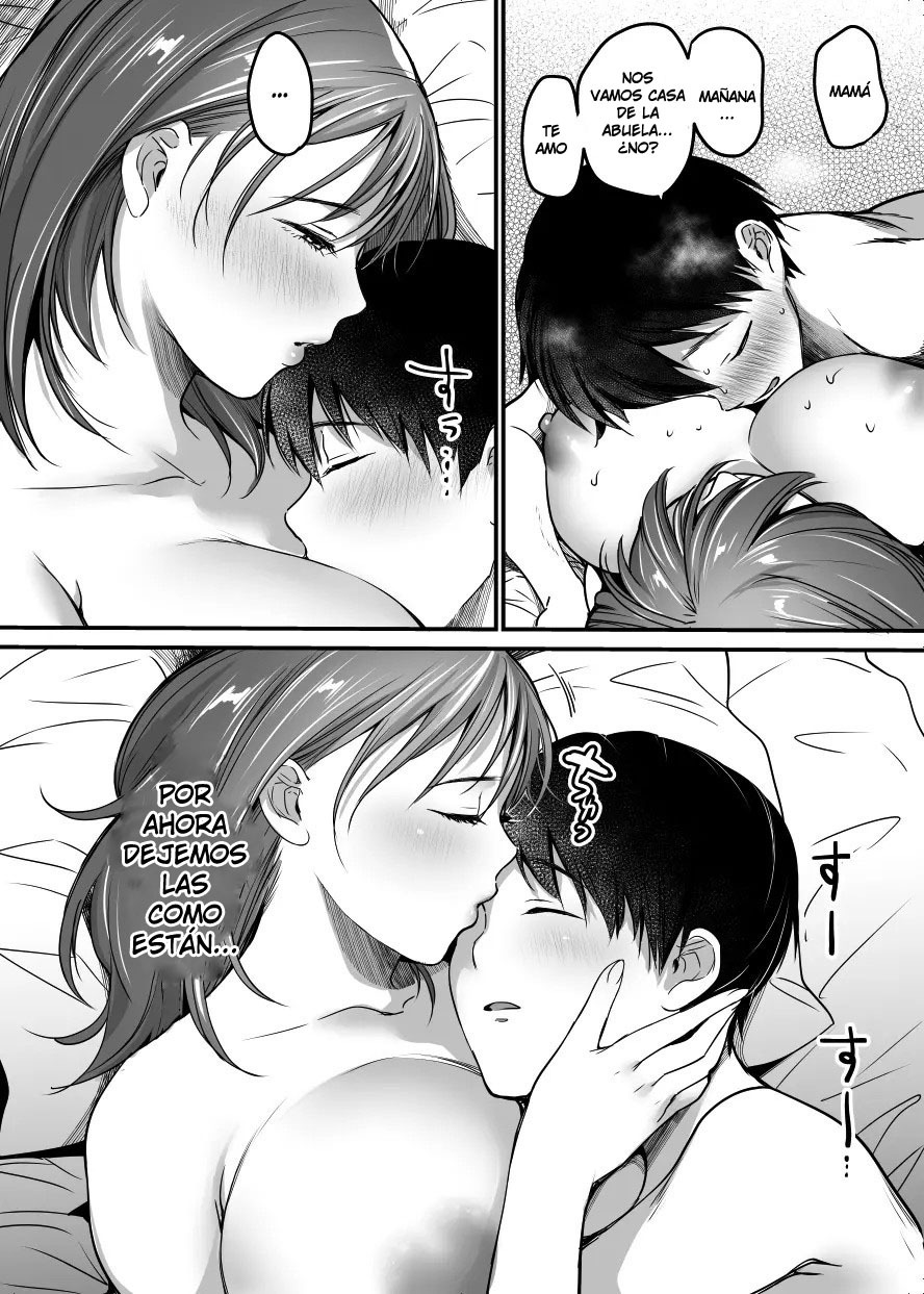 [Super Ichigo-chan (Misaoka)] MAMA ~Mama o Mamoru Tame ni Boku ga Shita Koto~ 02 [Spanish]