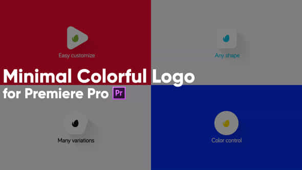 Minimal Colorful Logo - VideoHive 22325699