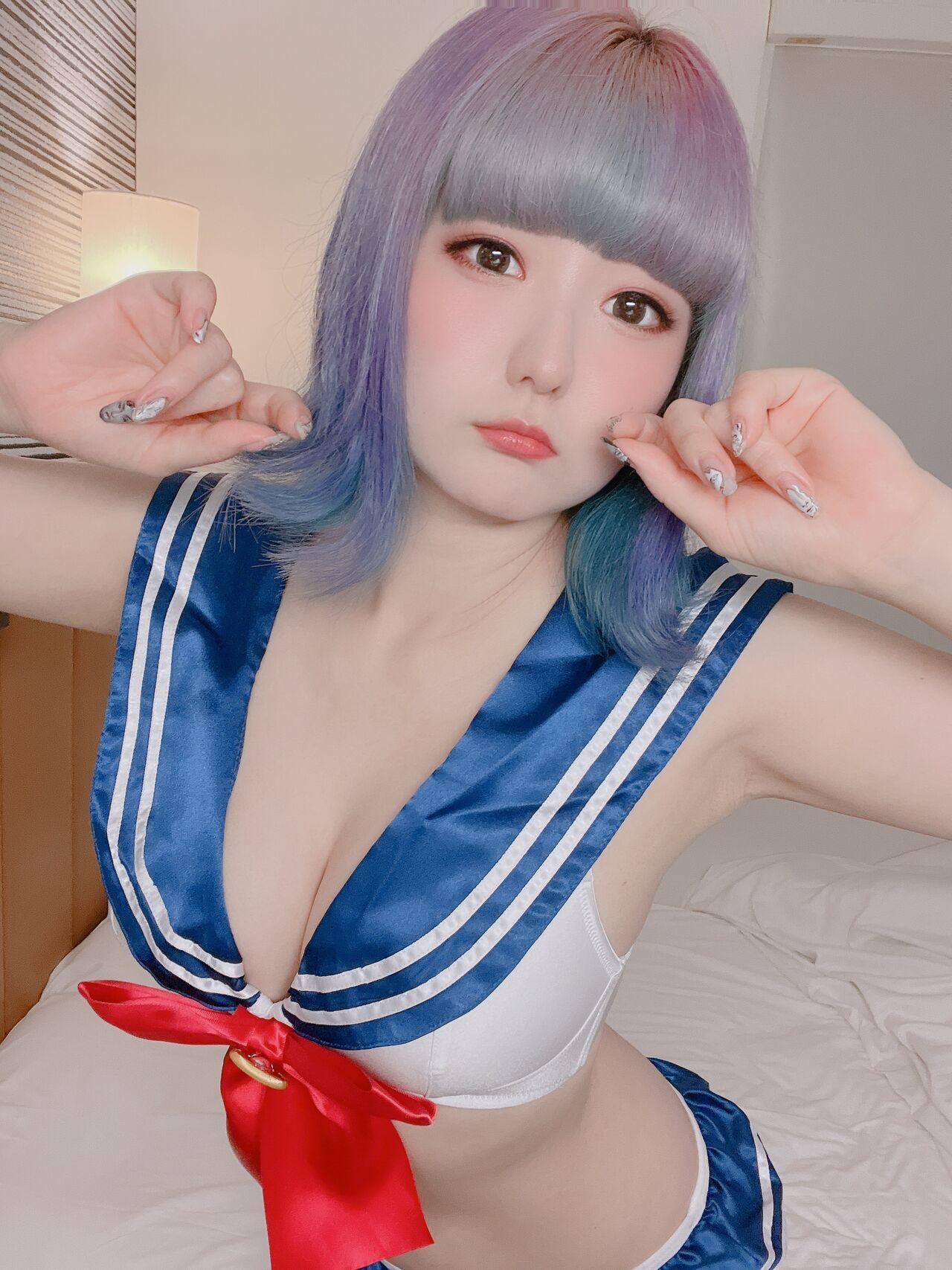 Akasaki Karin - Sailor Moon swimsuit