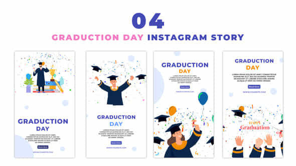 Graduation Day Cartoon - VideoHive 48619681