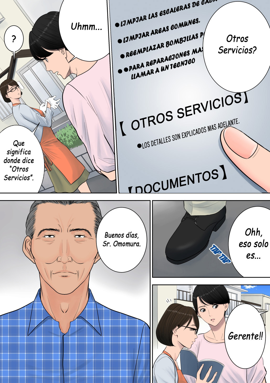 [Tamagou] Tsubakigaoka Danchi no Kanrinin  Administradora del Complejo Tsubakigaoka [Spanish] [Yasper256]