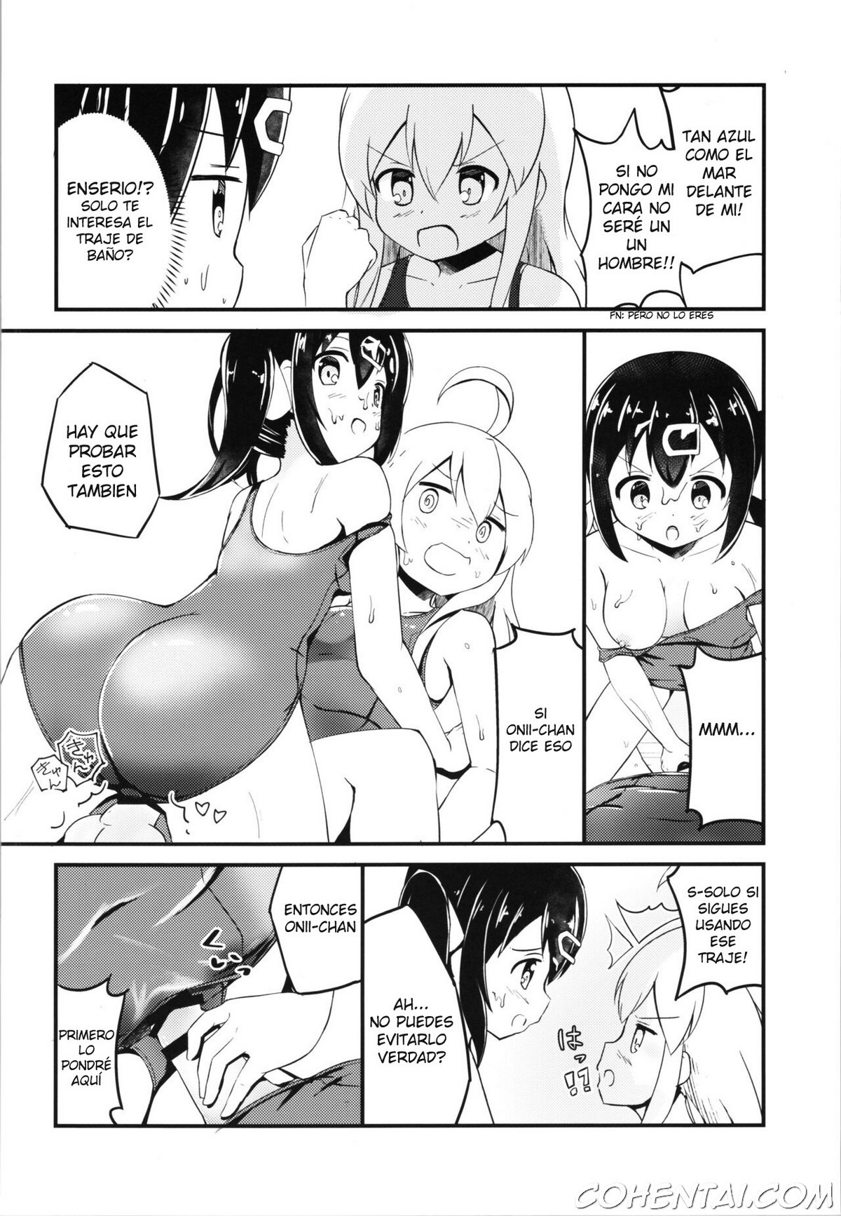 Mahiro to Haete Kita ××× (Onii-chan wa Oshimai!) xxx comics manga porno doujin hentai español sexo 