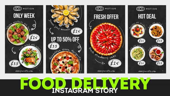 Food Delivery - Instagram Story - VideoHive 32282991