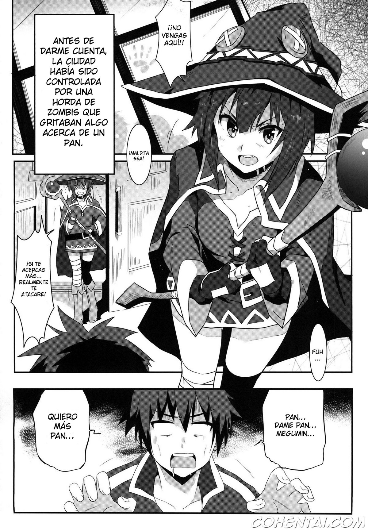 Megumin ni Kareina Shasei o! 4 (Kono Subarashii Sekai ni Syukufuku o!) xxx comics manga porno doujin hentai español sexo 