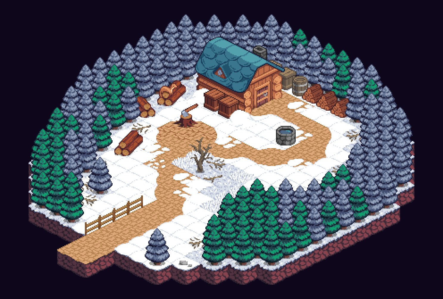 Maxchill has cooked up another location, this time it&#39;s Nomad Woods!