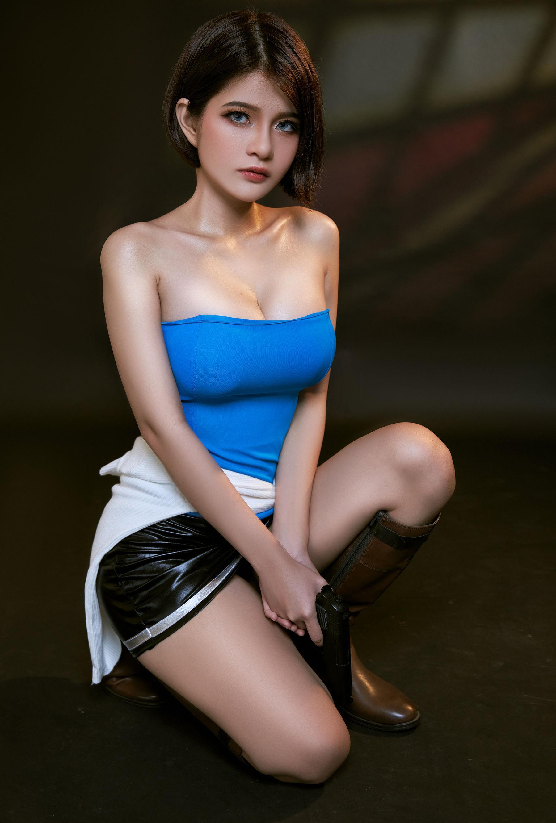 [Cosplay] Azami福利 – Jill Valentine 写真集