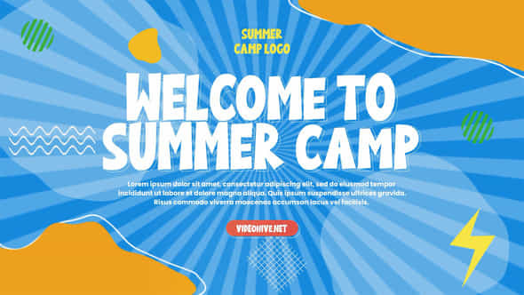 Summer Camp Opener - VideoHive 38114958