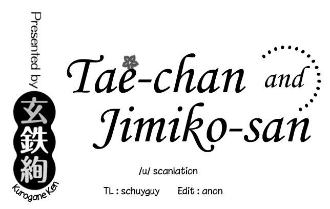 Tae-chan to Jimiko-san Capitulo 08 - 8