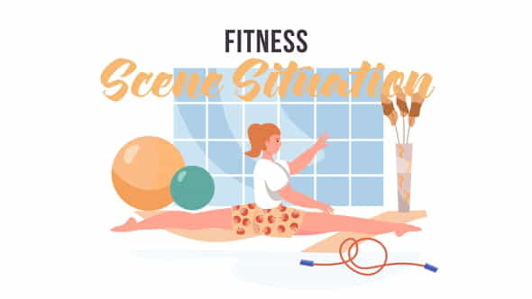Fitness -Scene Situation - VideoHive 31859668