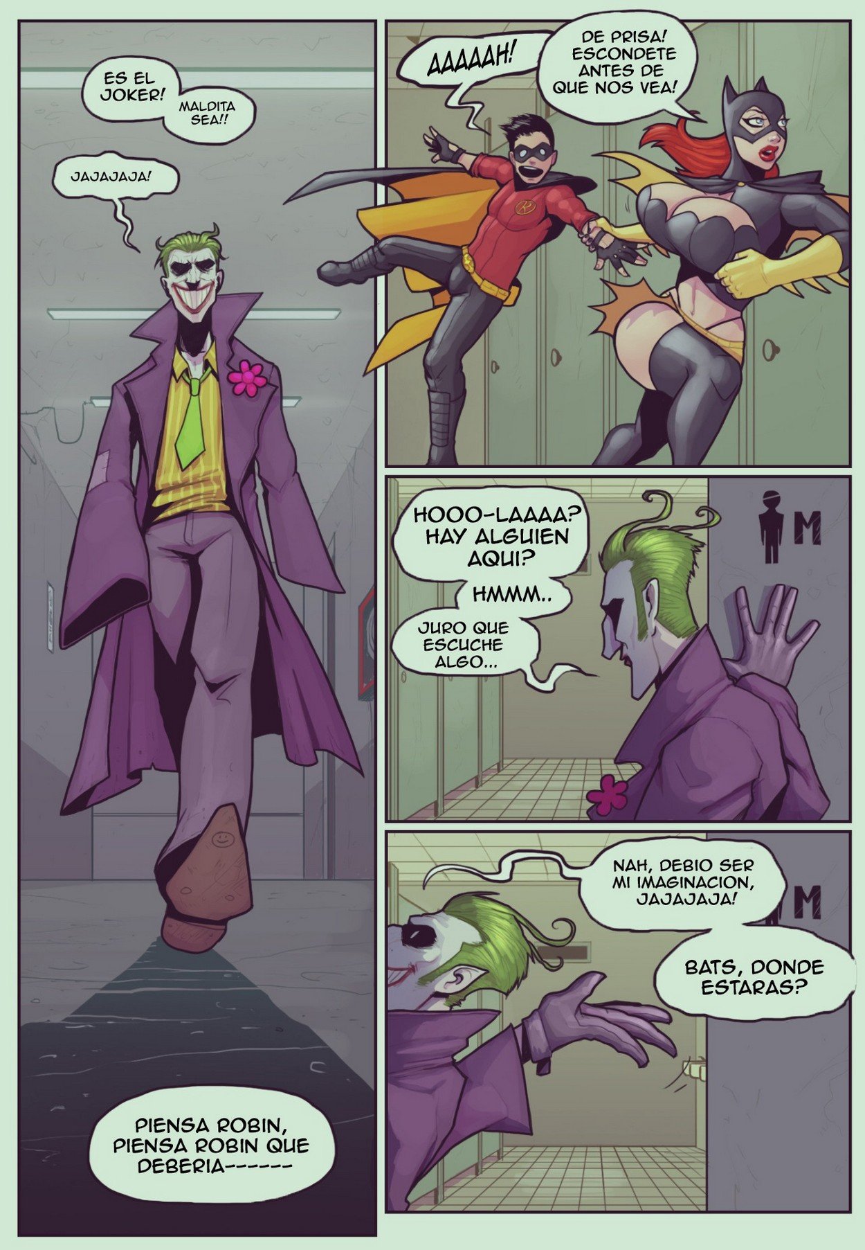 Batgirl Loves Robin – Ruined Gotham - 3
