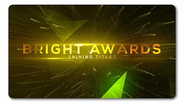 Bright and Shine Awards Titles - VideoHive 19653172