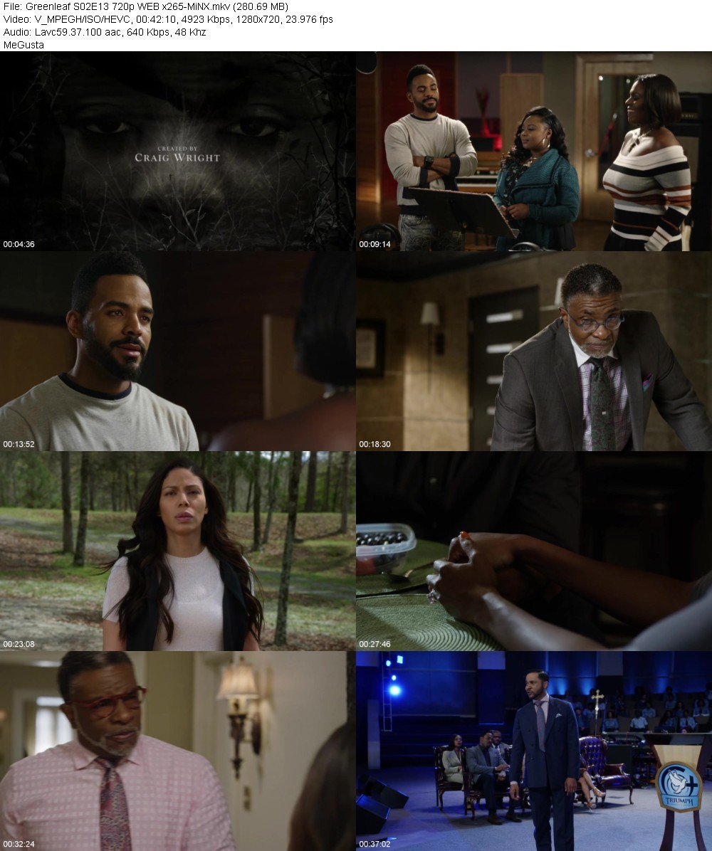 Greenleaf S02E13 720p WEB x265-MiNX