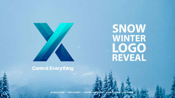 Snow Logo Reveal - VideoHive 42604462
