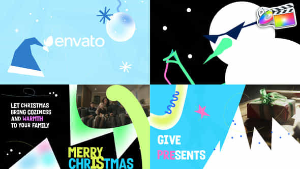 Stylish Christmas Greetings - VideoHive 42344470